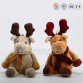 christmas holiday home decorative reindeer stuffed animals